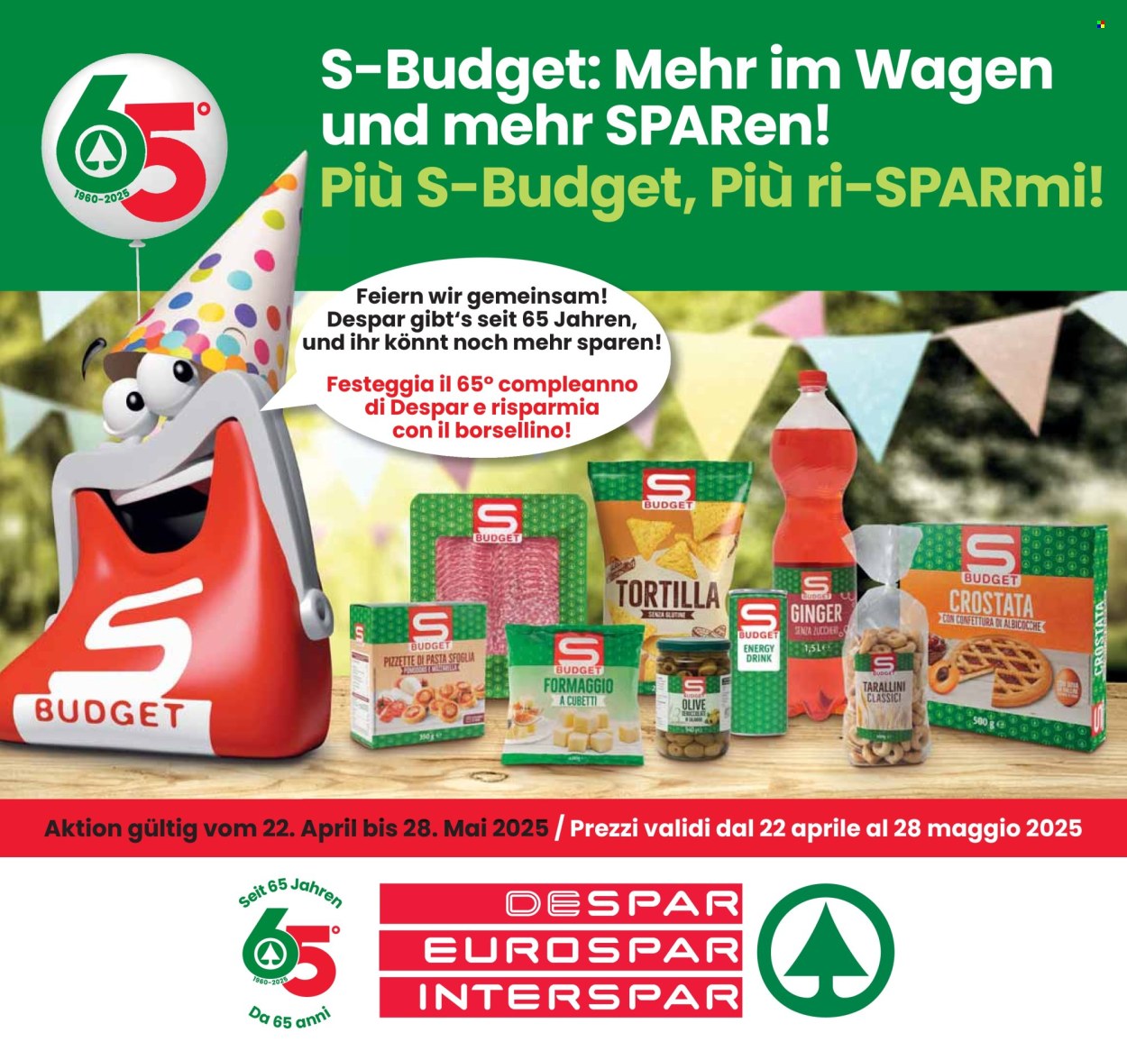 Volantino Interspar - 22/4/2025 - 28/5/2025. Pagina 1