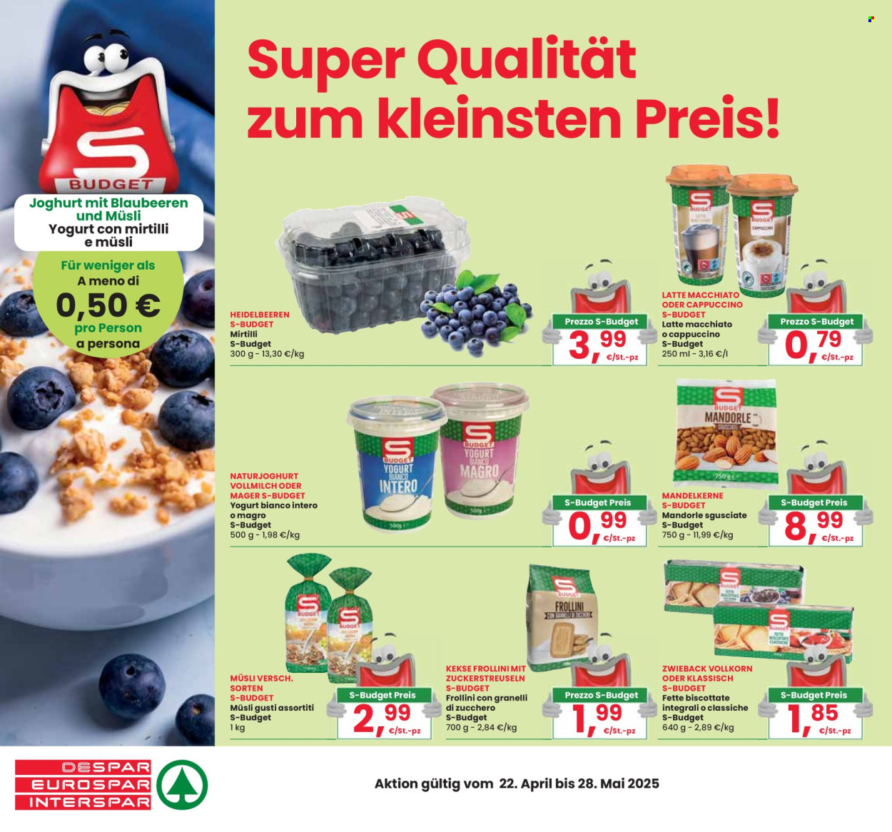 Volantino Interspar - 22/4/2025 - 28/5/2025. Pagina 1