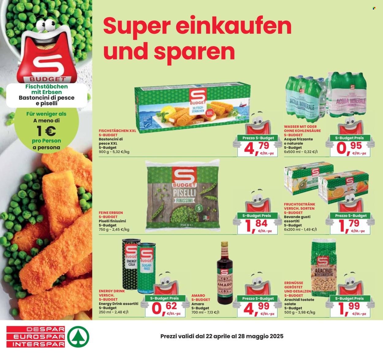 Volantino Interspar - 22/4/2025 - 28/5/2025. Pagina 1
