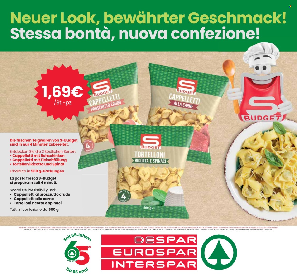 Volantino Interspar - 22/4/2025 - 28/5/2025. Pagina 1