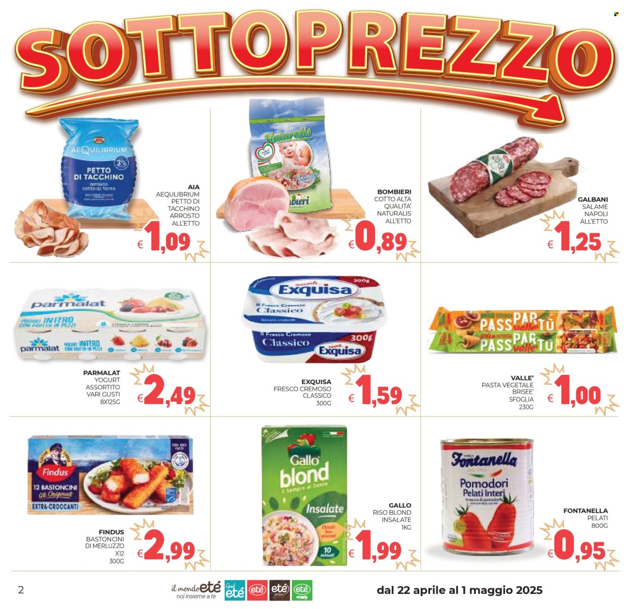 Volantino Eté - 22/4/2025 - 1/5/2025. Pagina 2