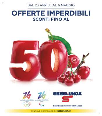 Volantino Esselunga - 23/4/2025 - 6/5/2025.