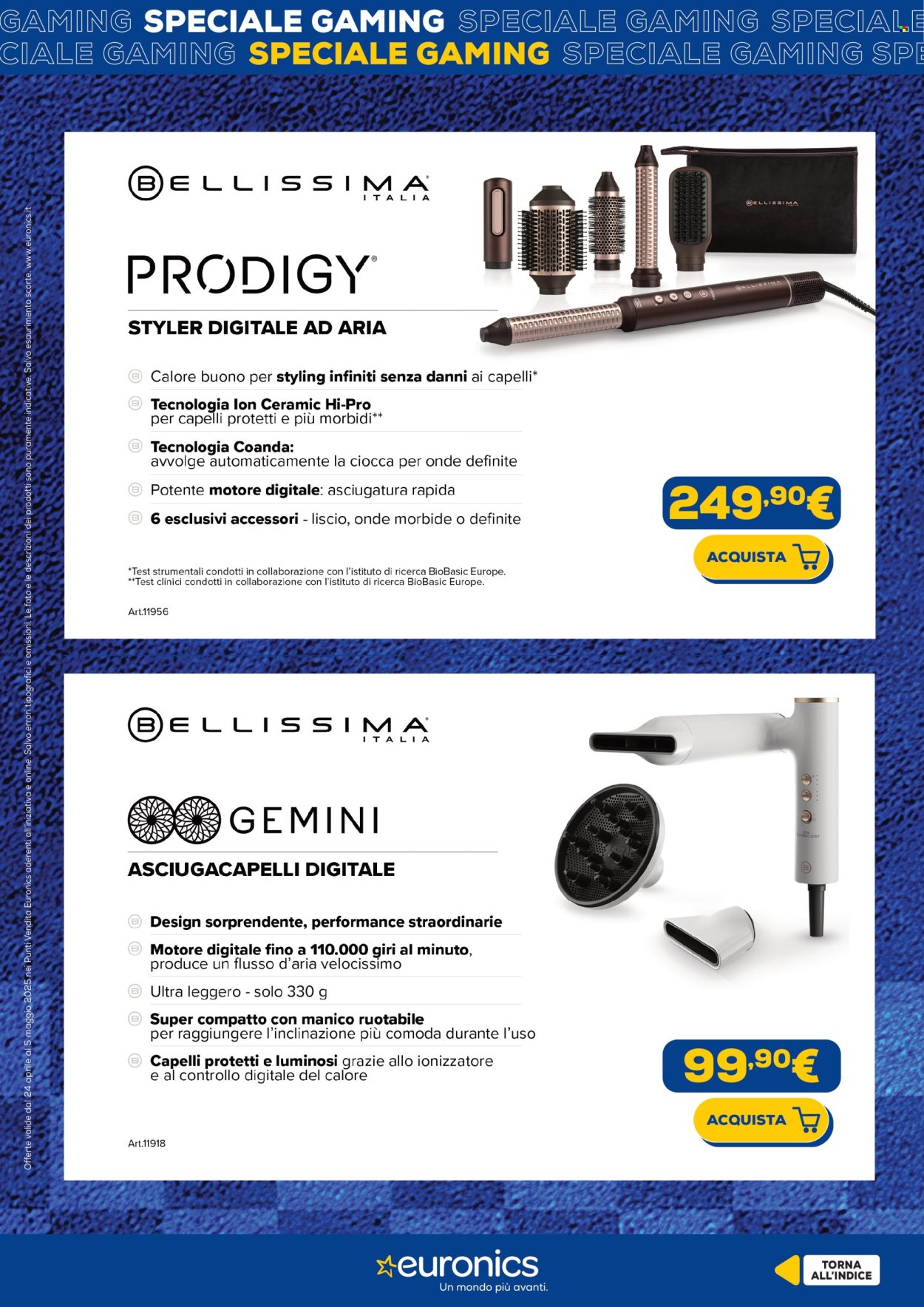 Volantino Euronics - 24/4/2025 - 4/5/2025. Pagina 21