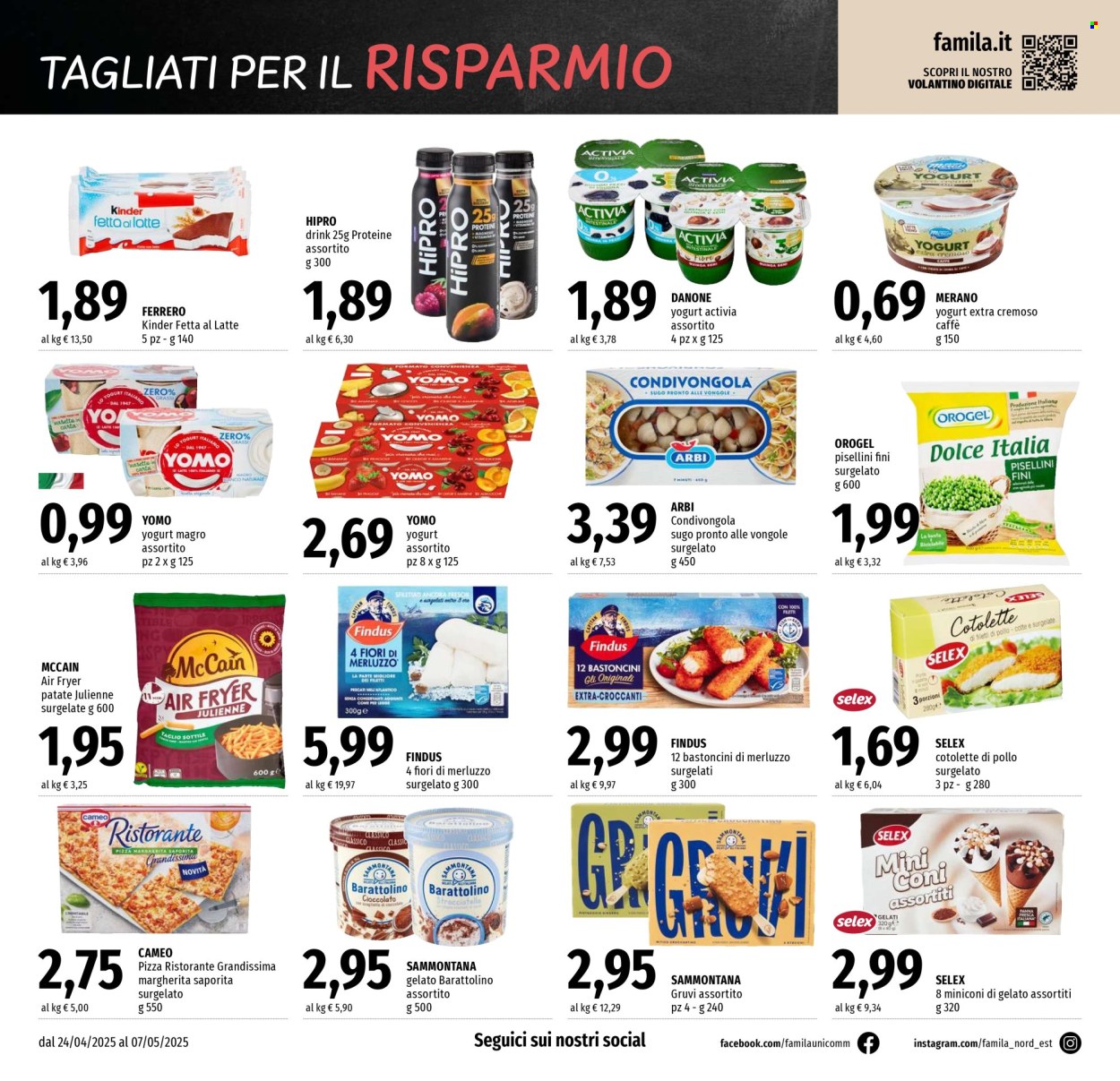 Volantino Famila - 24/4/2025 - 7/5/2025. Pagina 10