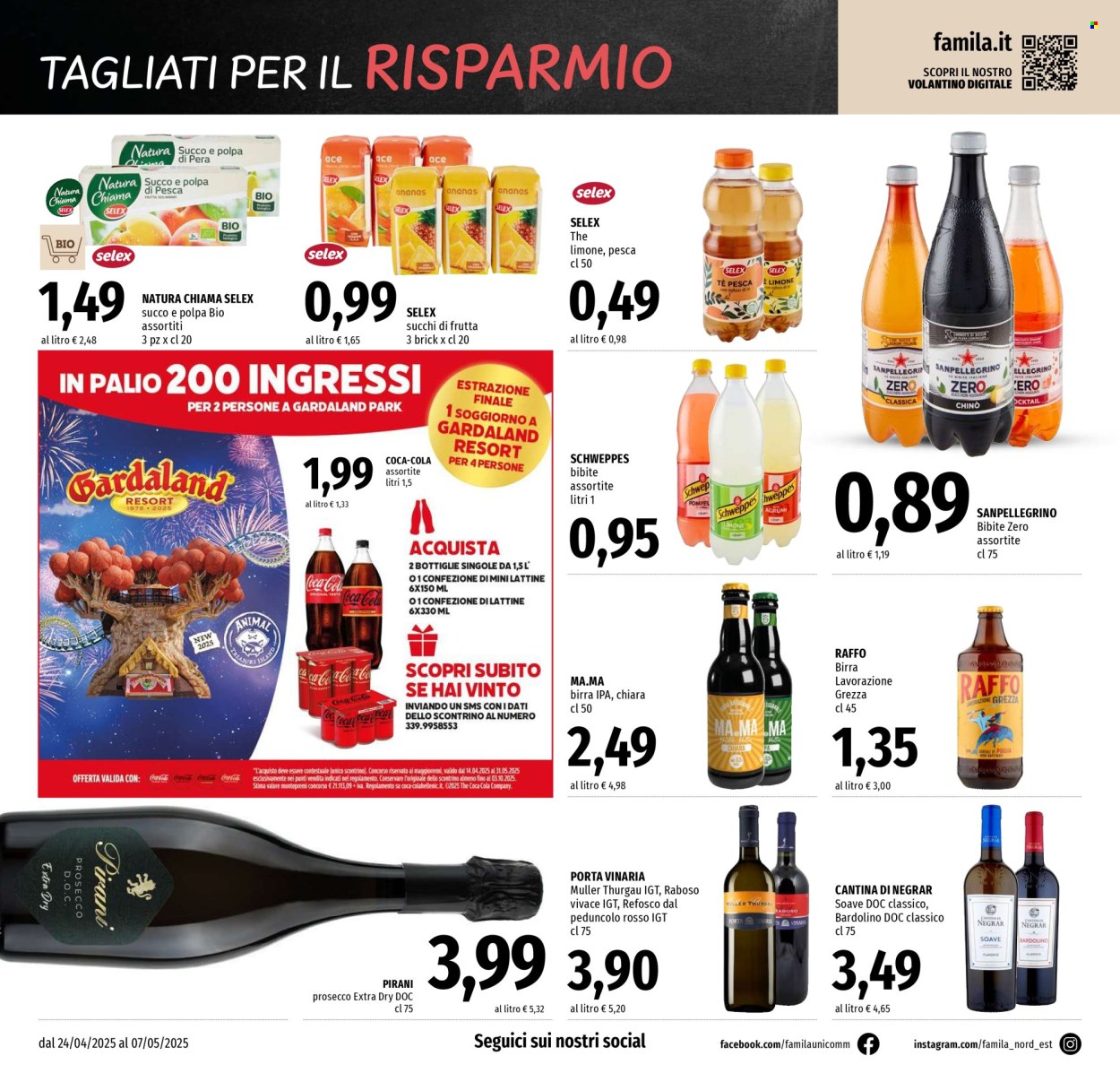 Volantino Famila - 24/4/2025 - 7/5/2025. Pagina 16