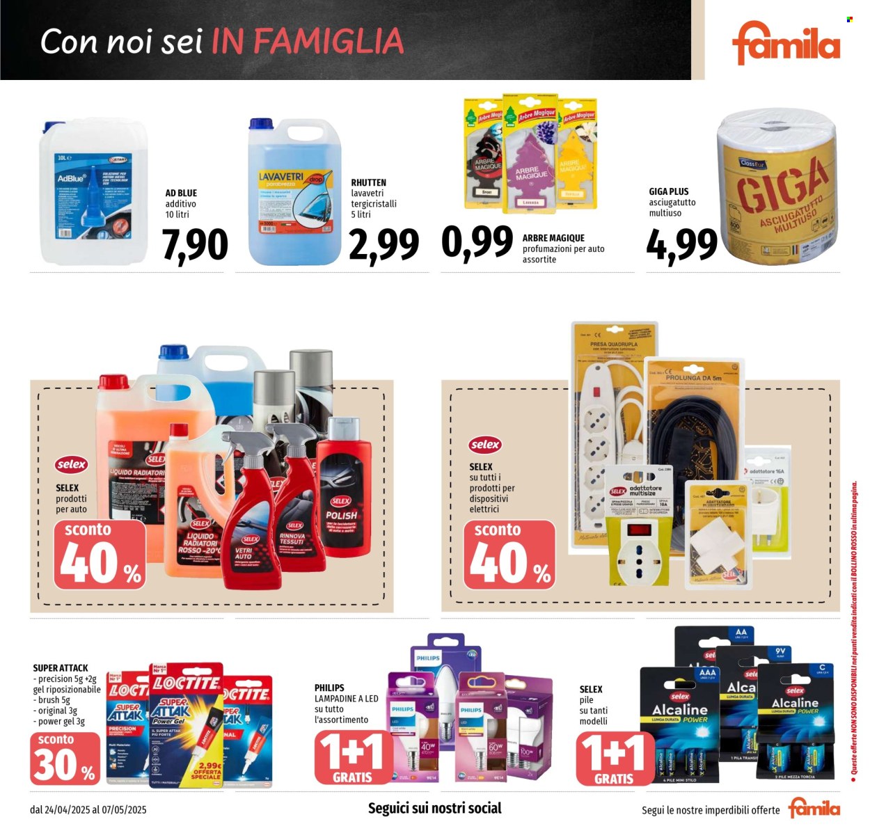 Volantino Famila - 24/4/2025 - 7/5/2025. Pagina 29