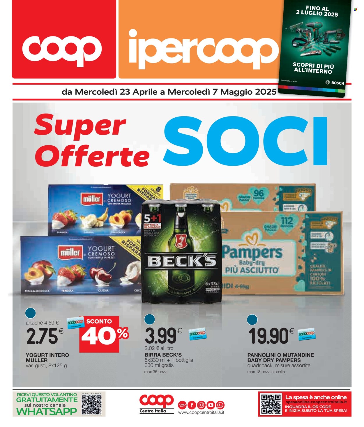Volantino Coop - 23/4/2025 - 7/5/2025. Pagina 1