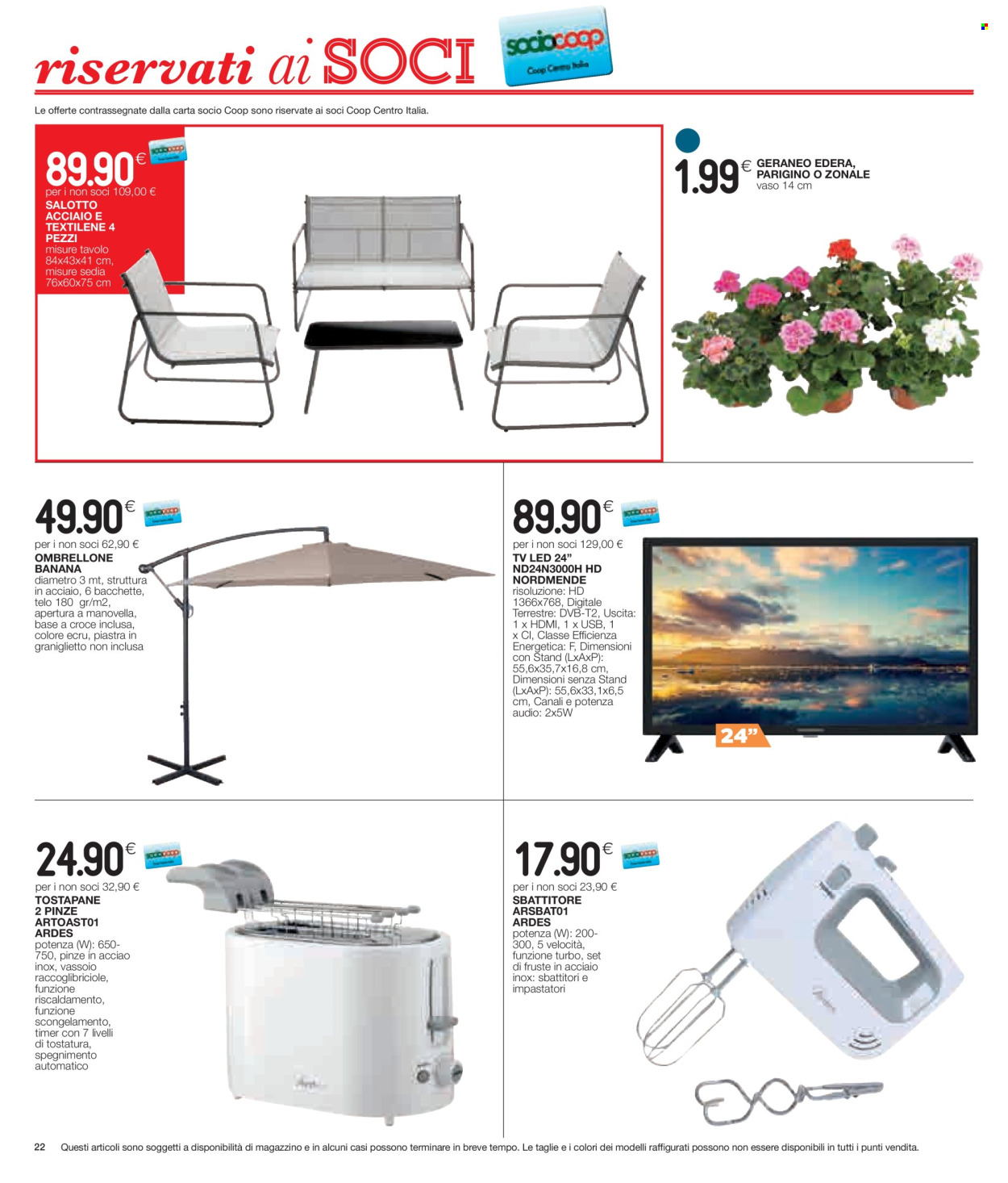 Volantino Coop - 23/4/2025 - 7/5/2025. Pagina 22