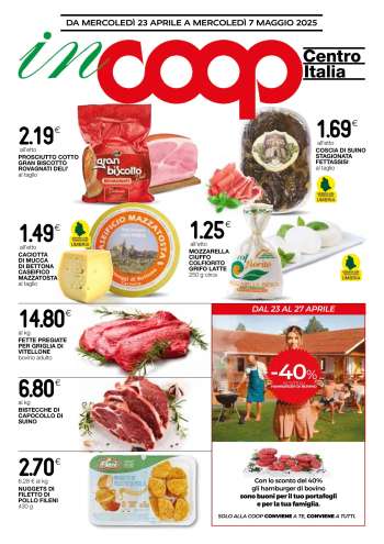 Volantino Coop - 23/4/2025 - 7/5/2025.
