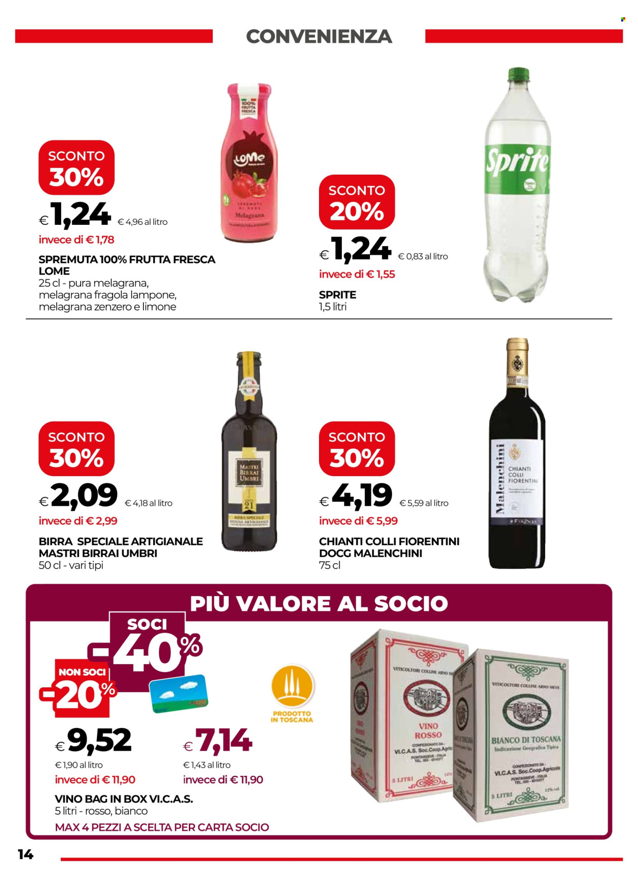 Volantino Coop - 22/4/2025 - 6/5/2025. Pagina 14