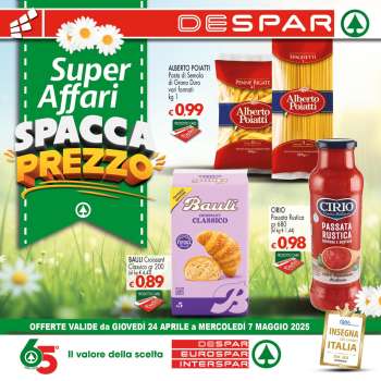 Volantino Eurospar - 24/4/2025 - 7/5/2025.