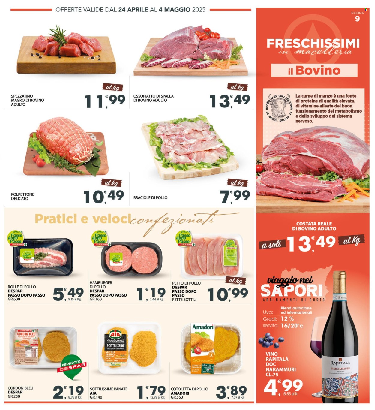 Volantino Interspar - 24/4/2025 - 4/5/2025. Pagina 9