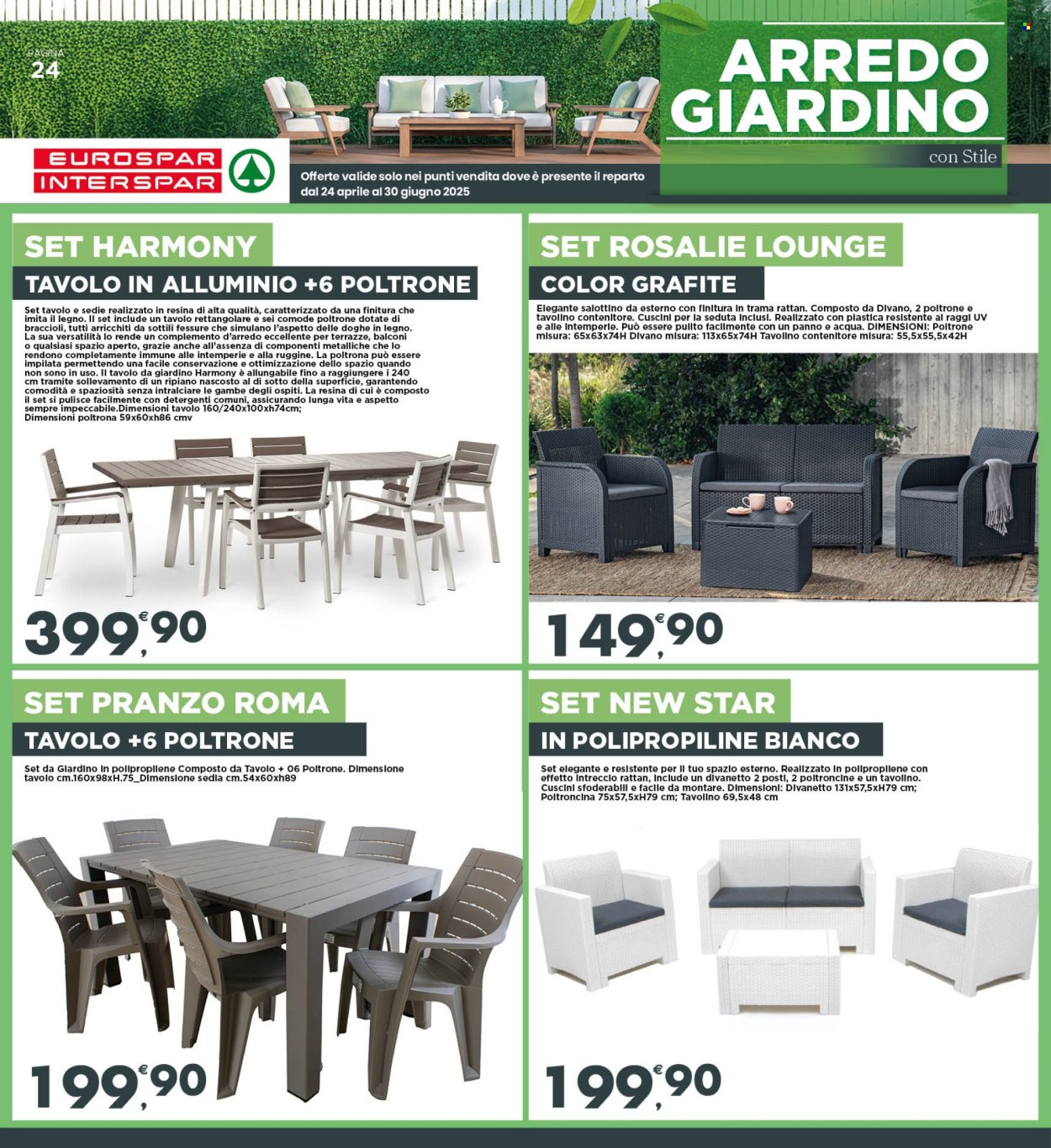 Volantino Interspar - 24/4/2025 - 4/5/2025. Pagina 24