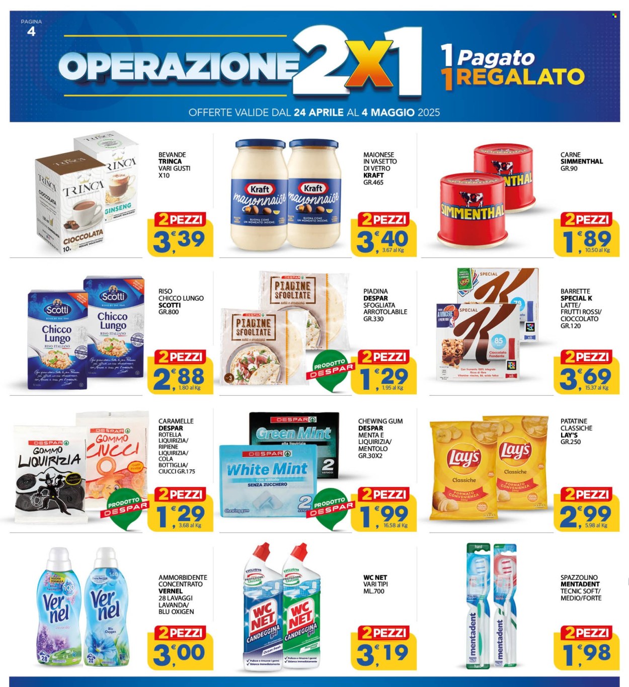 Volantino Eurospar - 24/4/2025 - 4/5/2025. Pagina 4