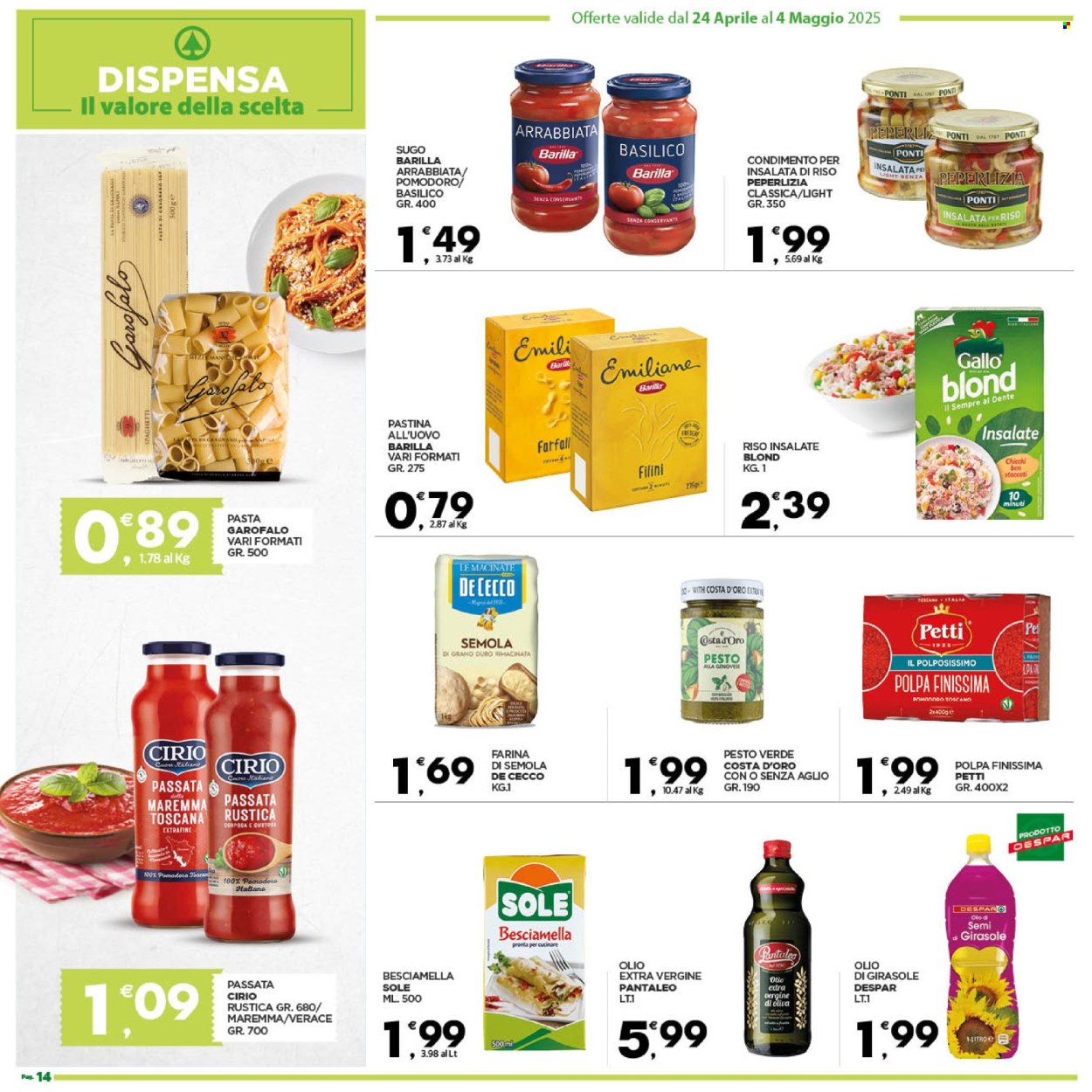 Volantino Despar - 24/4/2025 - 4/5/2025. Pagina 14