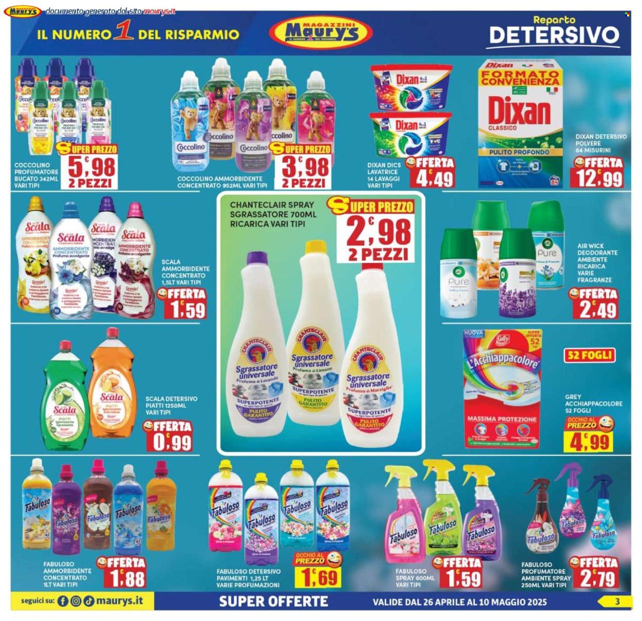 Volantino Maury's - 26/4/2025 - 10/5/2025. Pagina 3