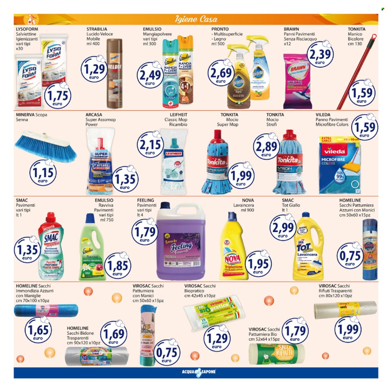 Volantino Acqua & Sapone - 22/4/2025 - 4/5/2025. Pagina 12