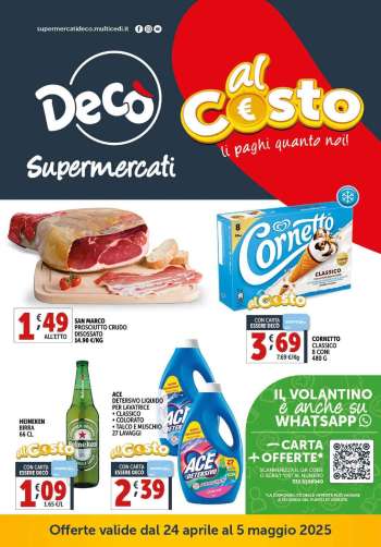 Volantino Deco - 24/4/2025 - 5/5/2025.