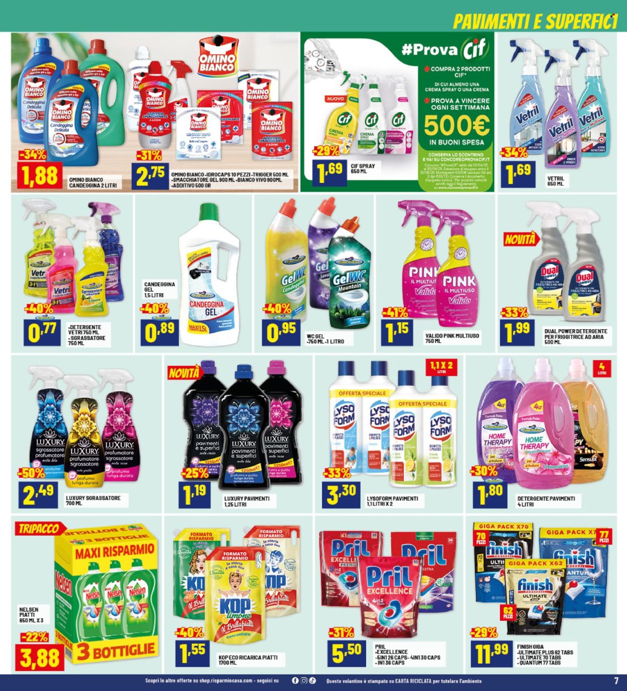 Volantino Risparmio Casa - 26/4/2025 - 10/5/2025. Pagina 7