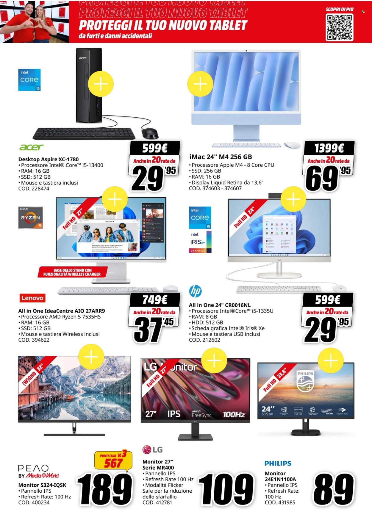 Volantino MediaWorld - 25/4/2025 - 8/5/2025. Pagina 13