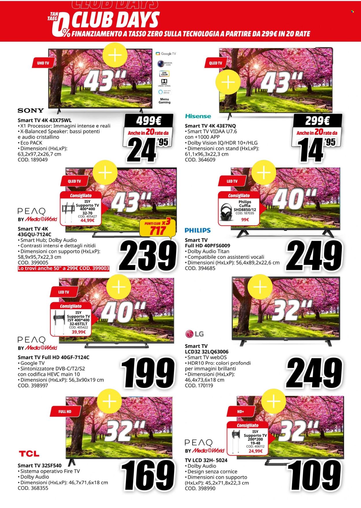 Volantino MediaWorld - 25/4/2025 - 8/5/2025. Pagina 20