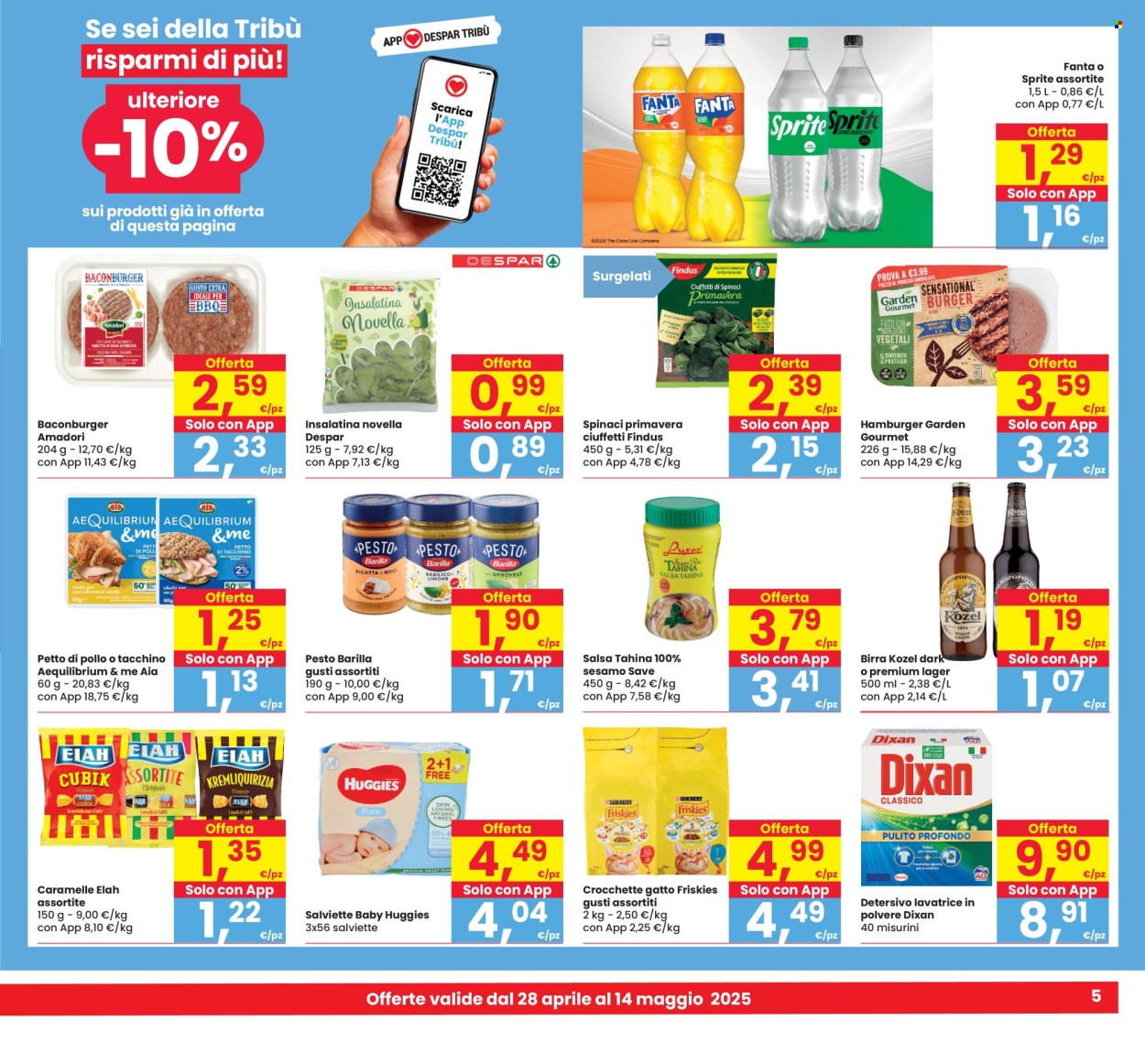 Volantino Eurospar - 28/4/2025 - 14/5/2025. Pagina 5
