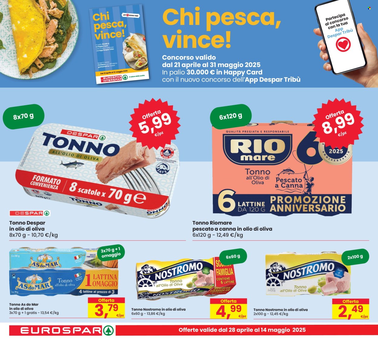 Volantino Eurospar - 28/4/2025 - 14/5/2025. Pagina 8