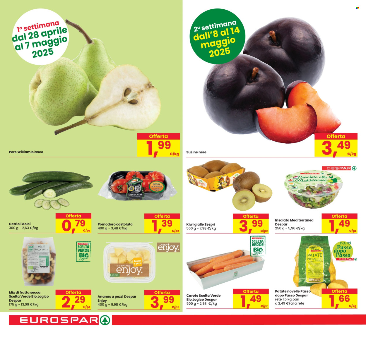 Volantino Eurospar - 28/4/2025 - 14/5/2025. Pagina 10