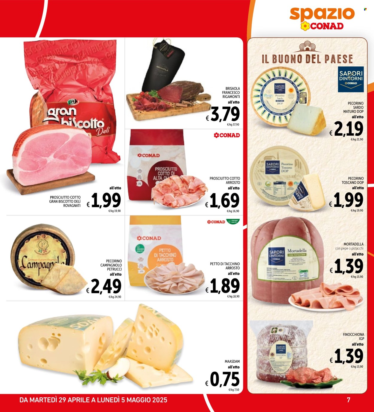 Volantino Spazio Conad - 29/4/2025 - 5/5/2025. Pagina 7