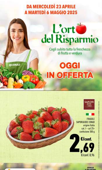 Volantino Conad - 23/4/2025 - 6/5/2025.