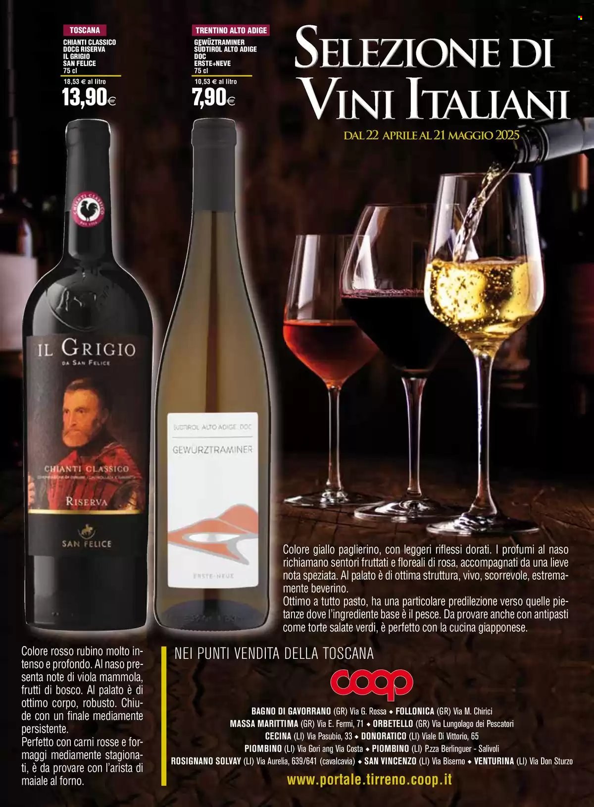 Volantino Coop - 22/4/2025 - 21/5/2025. Pagina 1