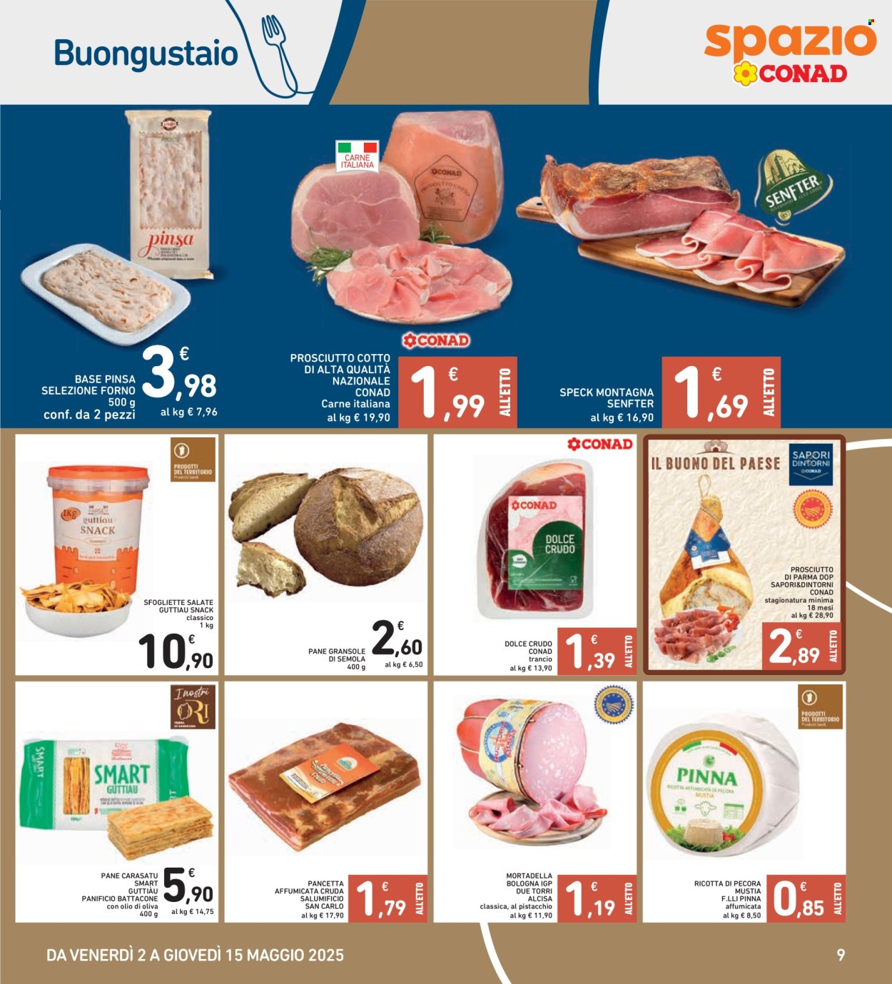Volantino Spazio Conad - 2/5/2025 - 15/5/2025. Pagina 9
