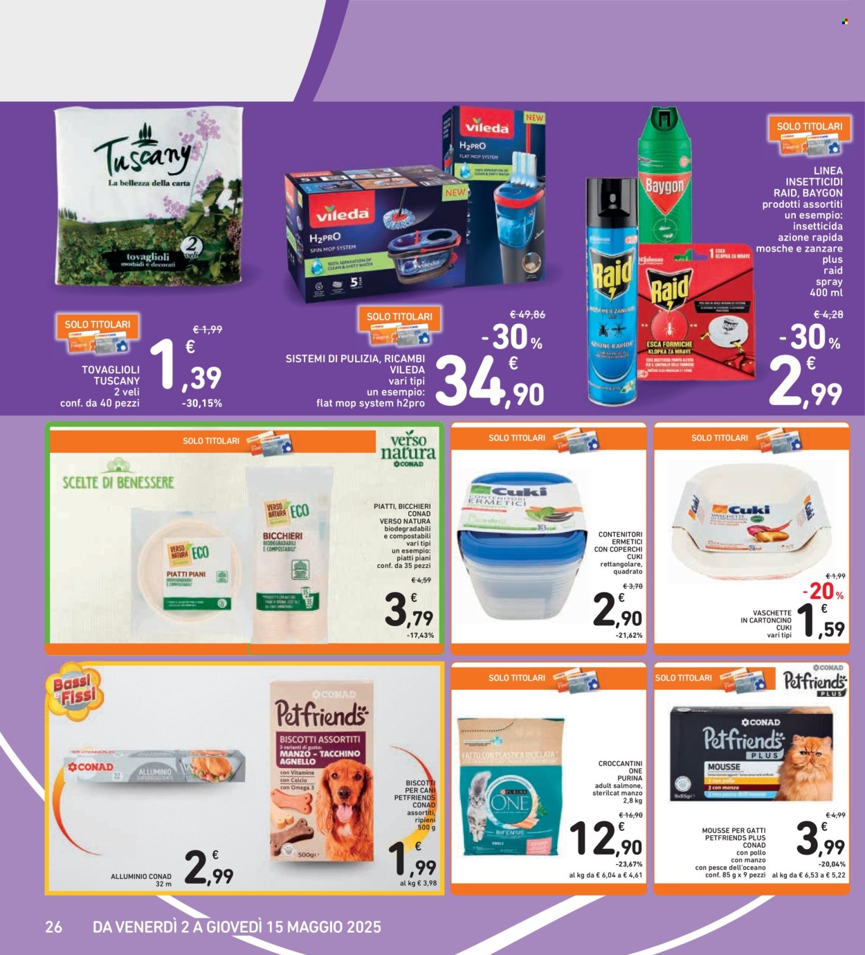 Volantino Spazio Conad - 2/5/2025 - 15/5/2025. Pagina 26