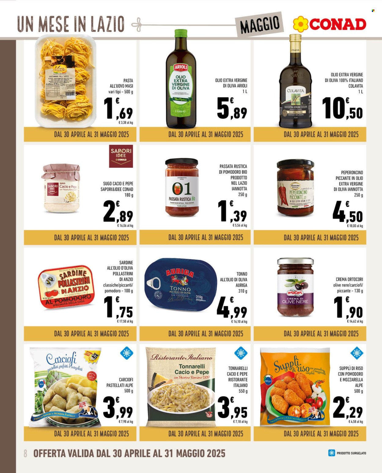 Volantino Conad - 30/4/2025 - 31/5/2025. Pagina 8