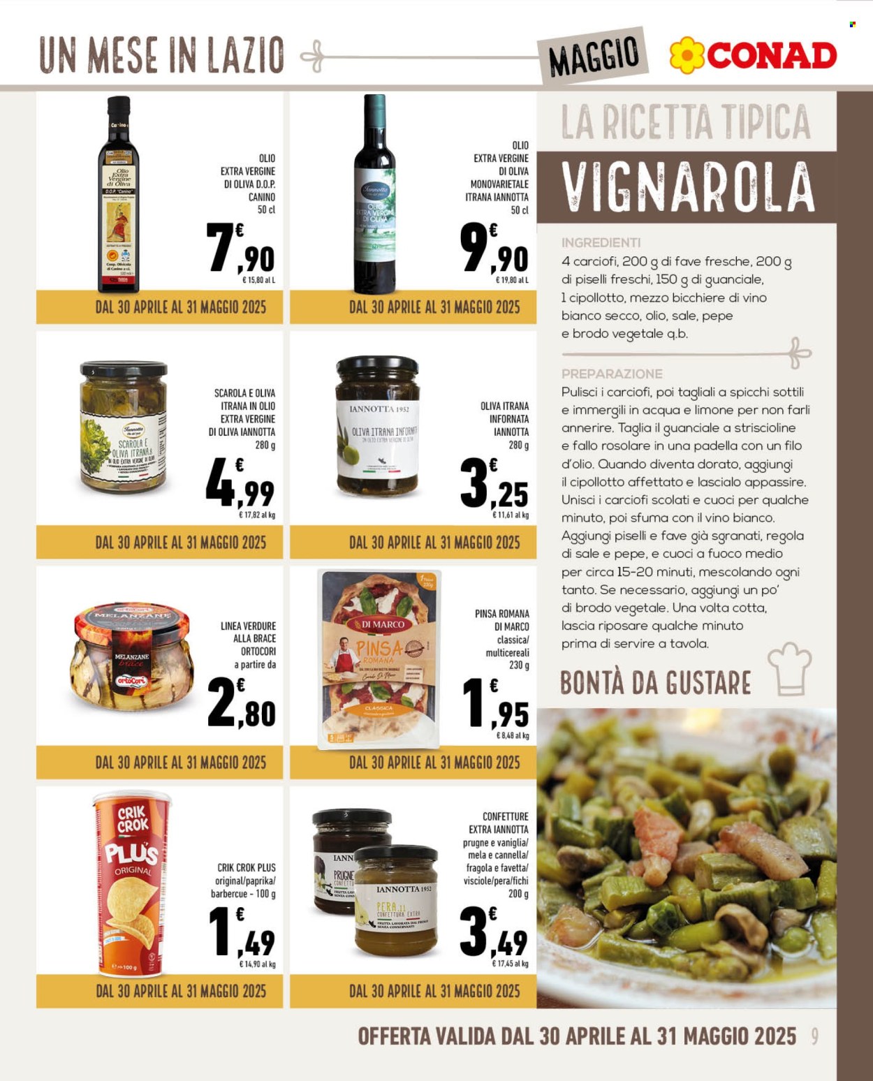 Volantino Conad - 30/4/2025 - 31/5/2025. Pagina 9