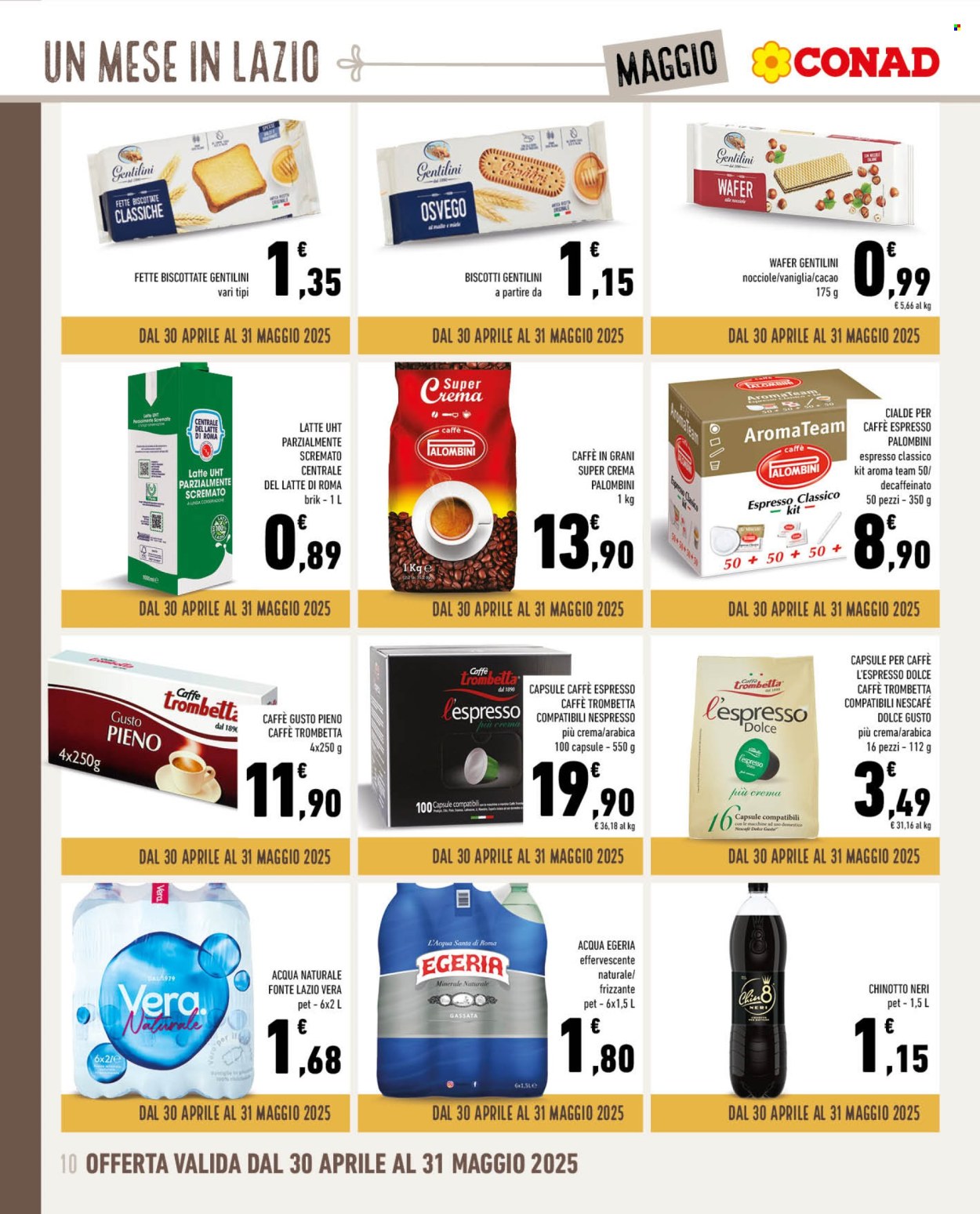 Volantino Conad - 30/4/2025 - 31/5/2025. Pagina 10