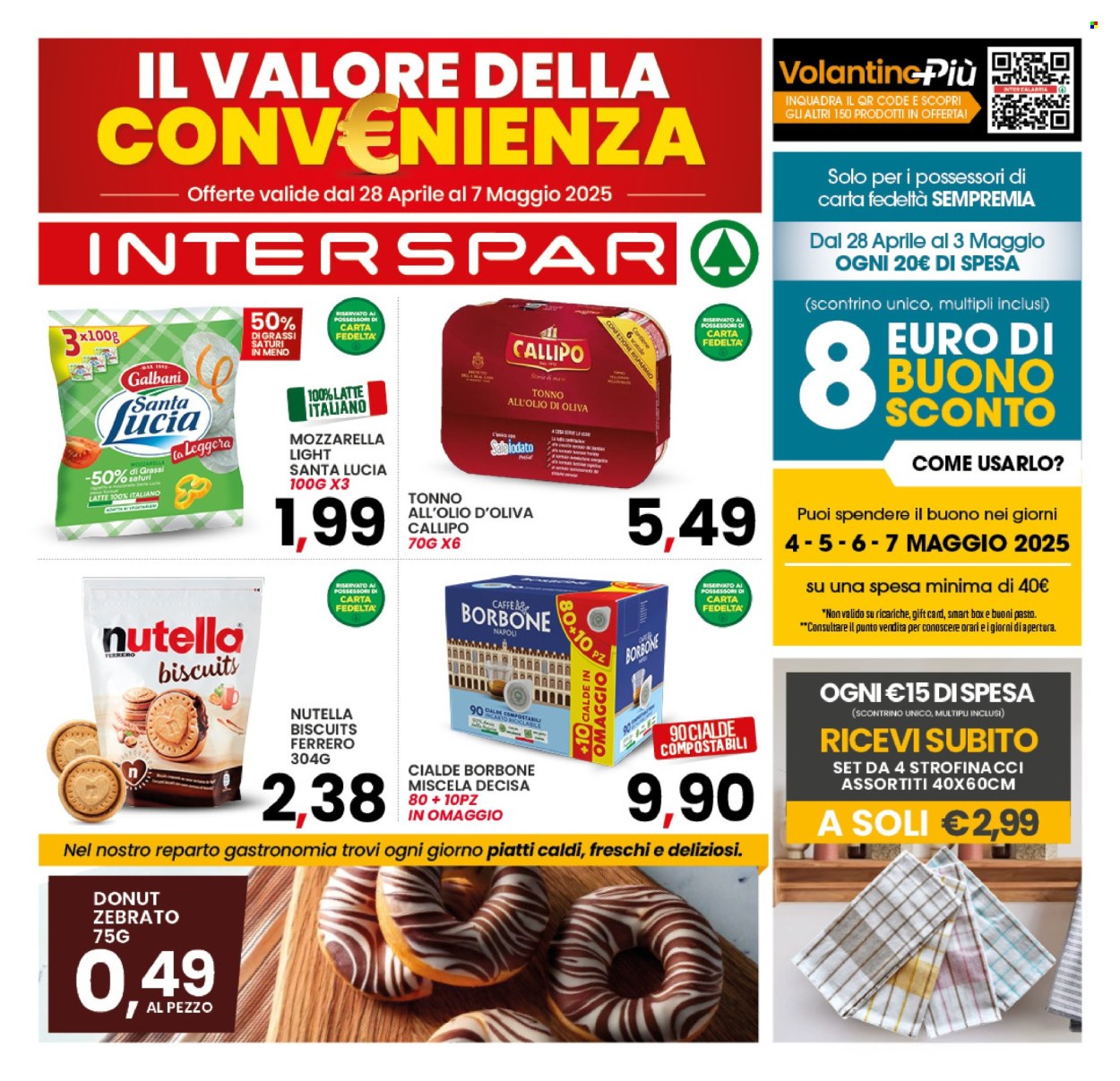 Volantino Interspar - 28/4/2025 - 7/5/2025. Pagina 1