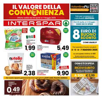 Volantino Interspar - 28/4/2025 - 7/5/2025.