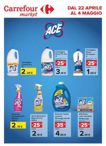 Volantino Carrefour - 22/4/2025 - 4/5/2025.