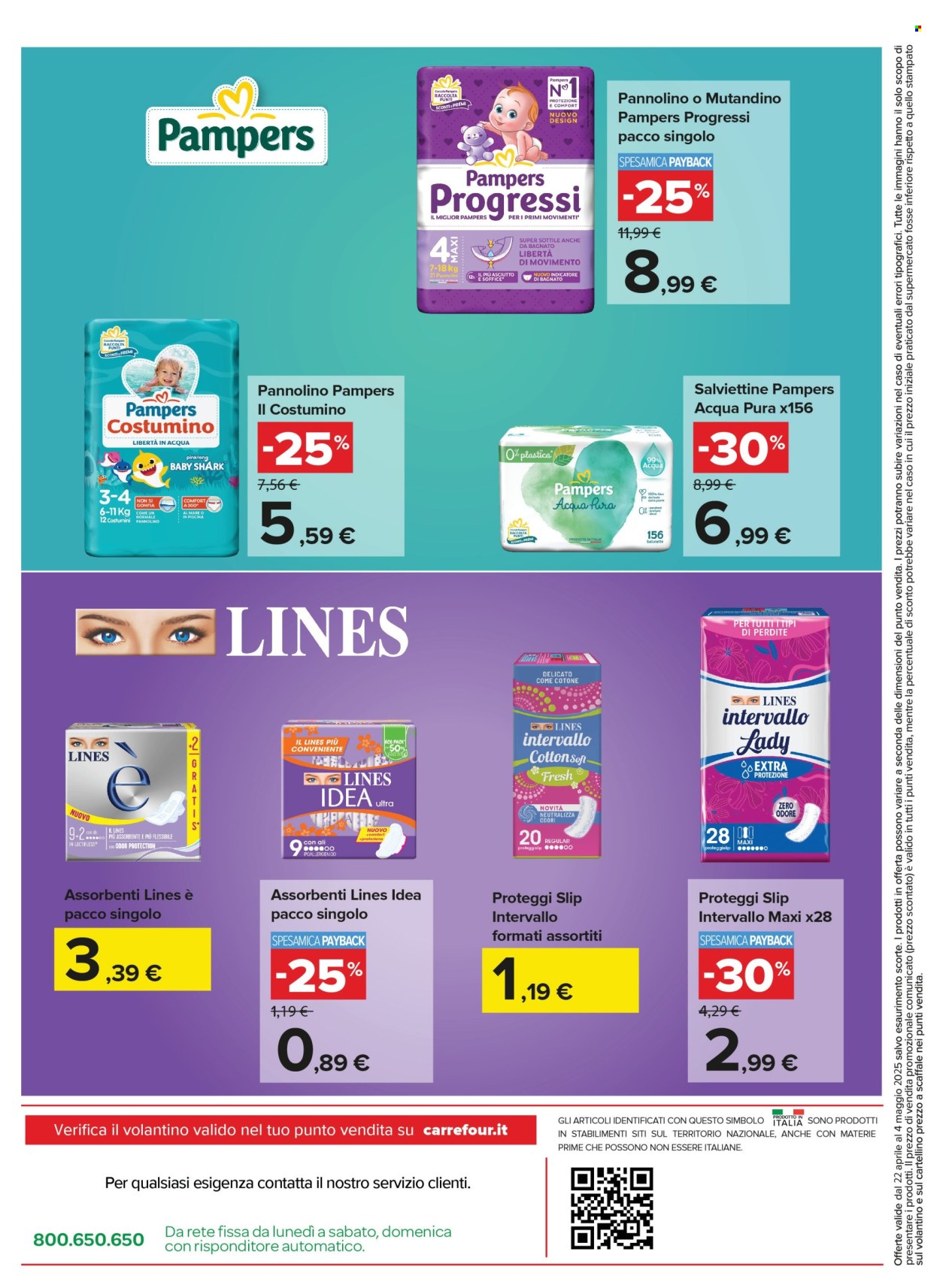 Volantino Carrefour - 22/4/2025 - 4/5/2025. Pagina 2