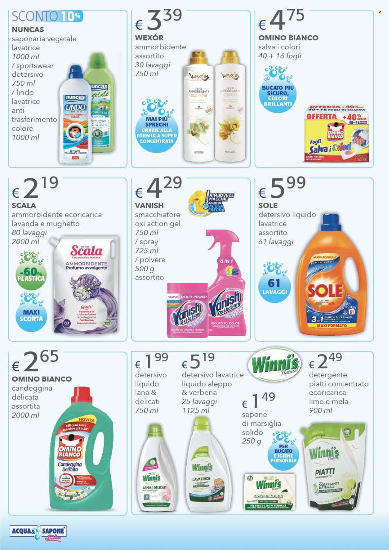 Volantino Acqua & Sapone - 30/4/2025 - 18/5/2025. Pagina 9