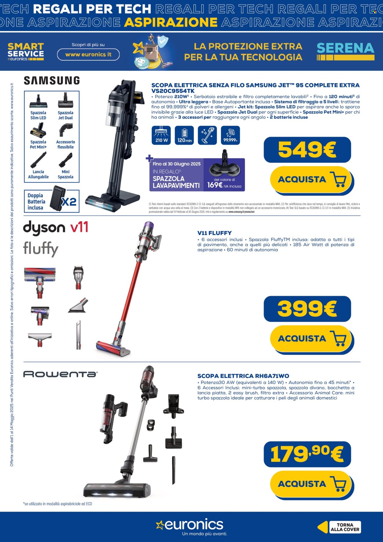 Volantino Euronics - 1/5/2025 - 14/5/2025. Pagina 33