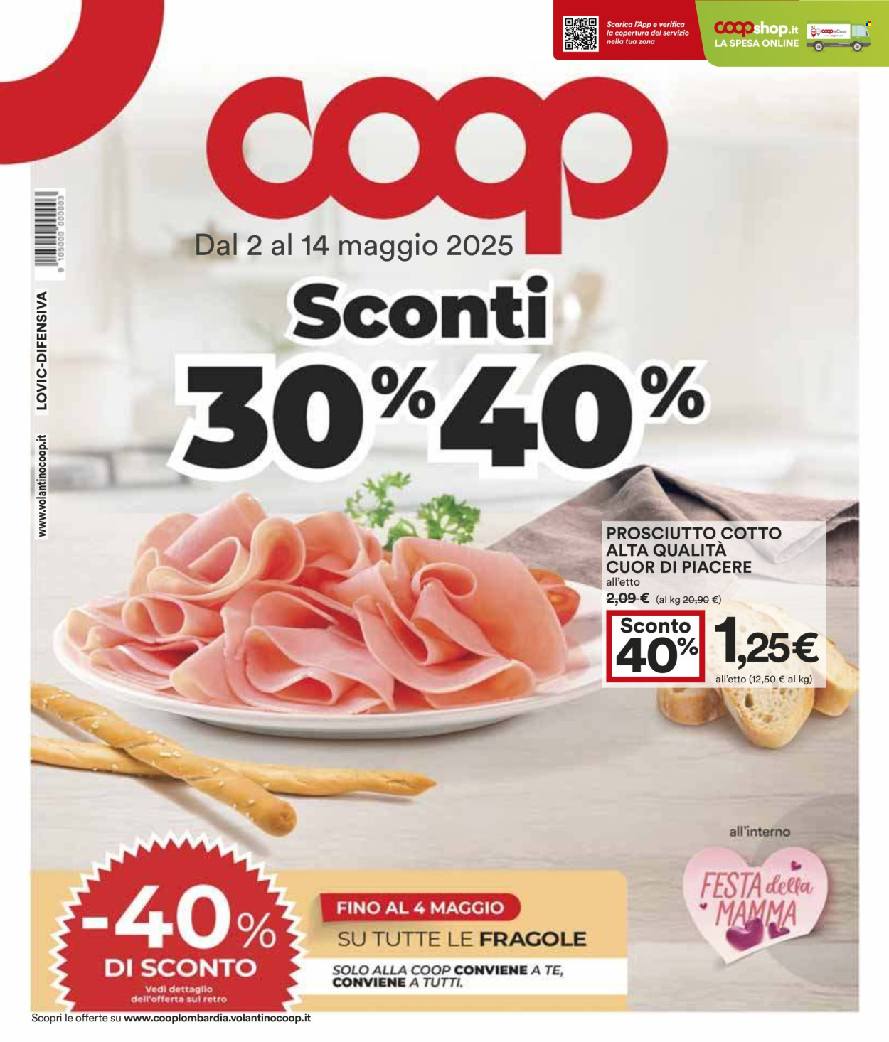 Volantino Coop - 2/5/2025 - 14/5/2025. Pagina 1