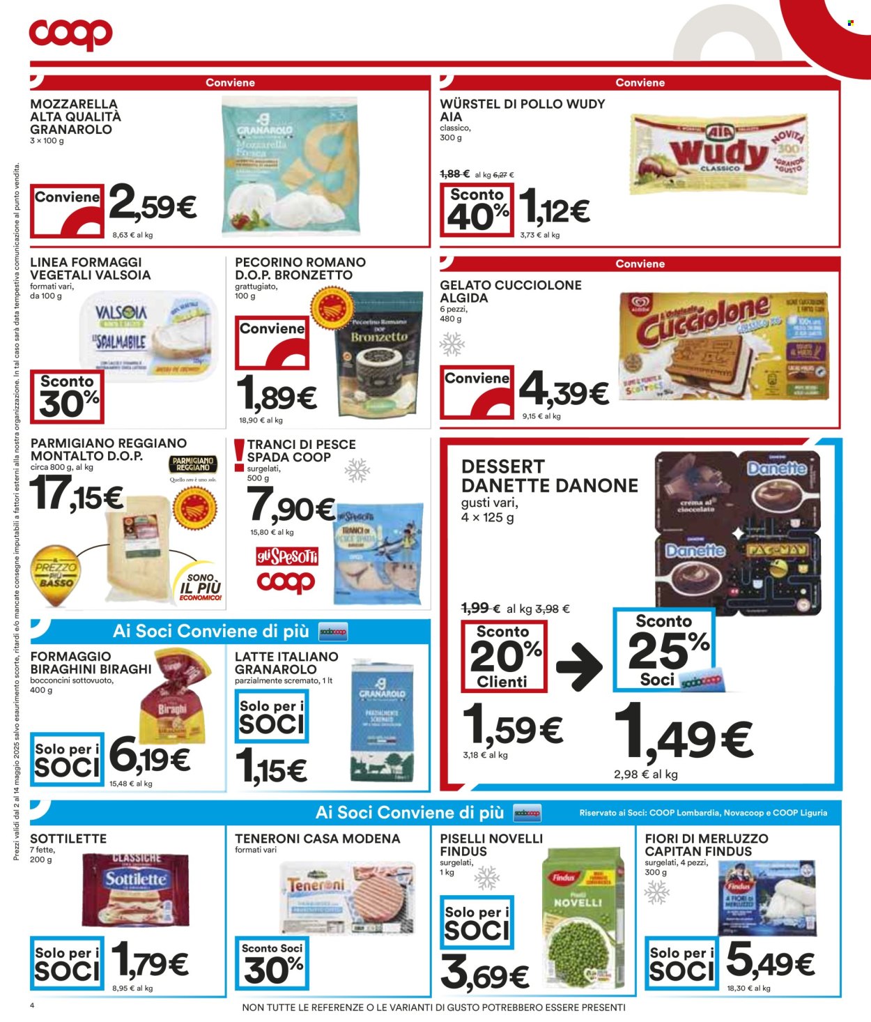 Leták Coop - 2.5.2025 - 14.5.2025. Strana 4