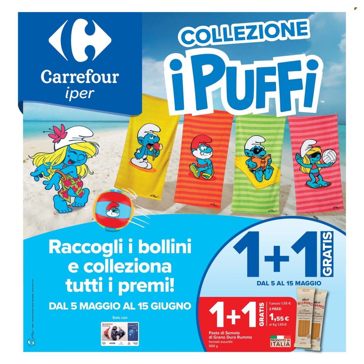 Volantino Carrefour - 5/5/2025 - 15/5/2025. Pagina 1