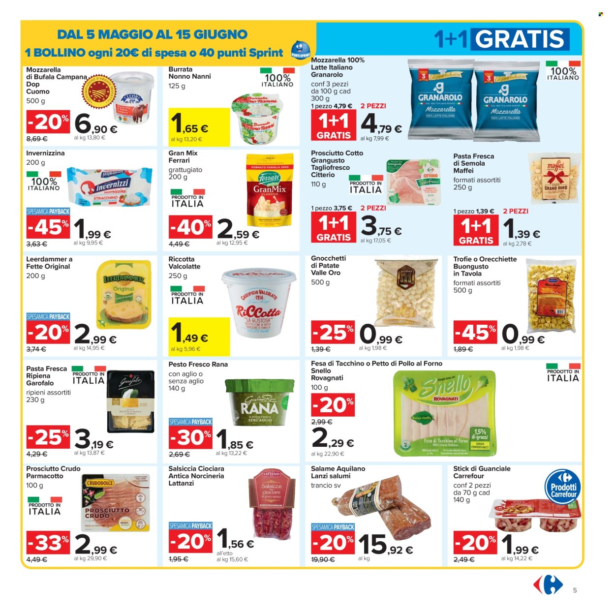 Volantino Carrefour - 5/5/2025 - 15/5/2025. Pagina 5