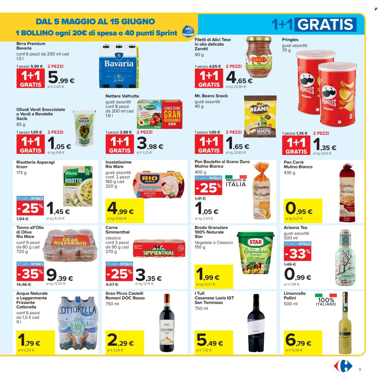 Volantino Carrefour - 5/5/2025 - 15/5/2025. Pagina 9