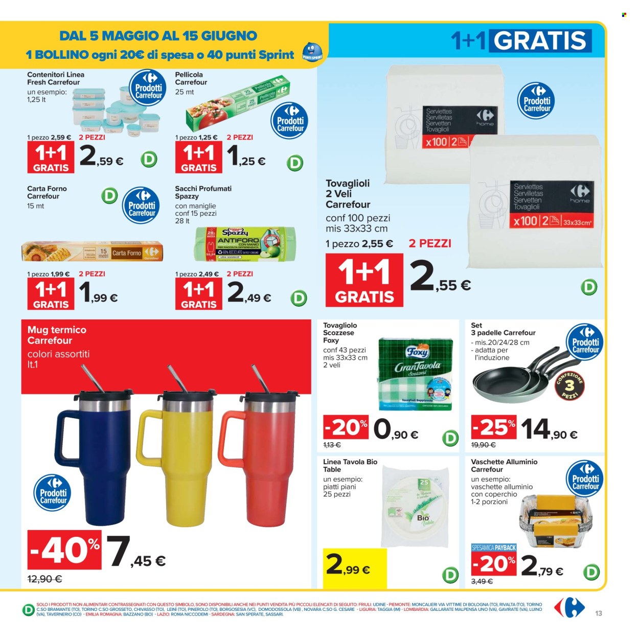 Volantino Carrefour - 5/5/2025 - 15/5/2025. Pagina 13