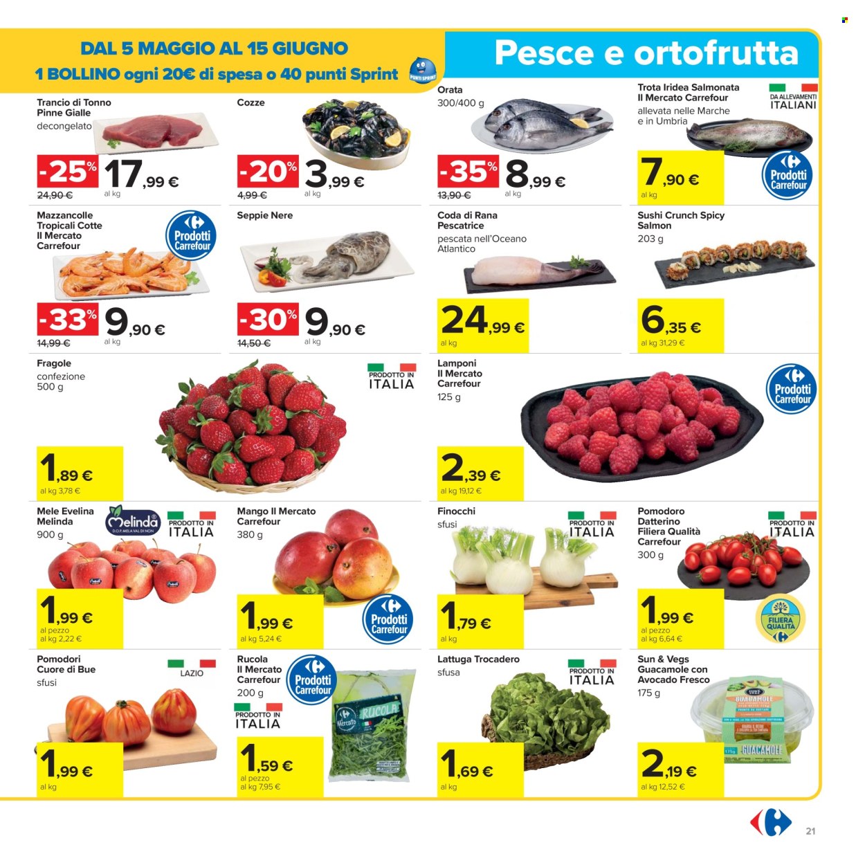 Volantino Carrefour - 5/5/2025 - 15/5/2025. Pagina 21