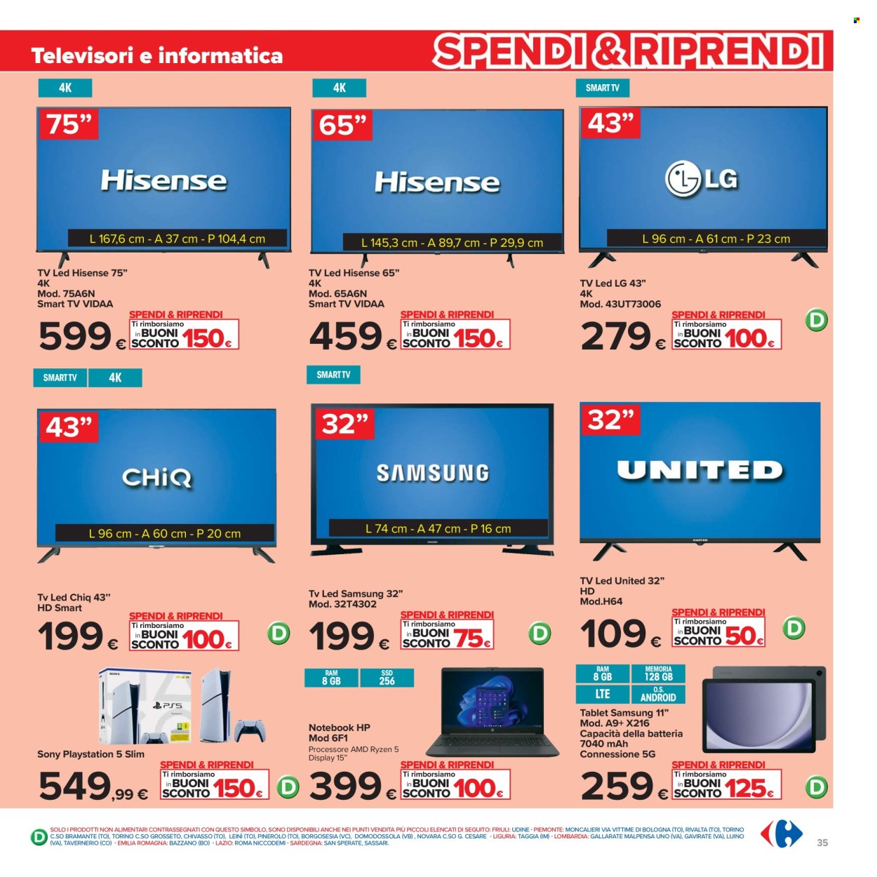 Volantino Carrefour - 5/5/2025 - 15/5/2025. Pagina 35
